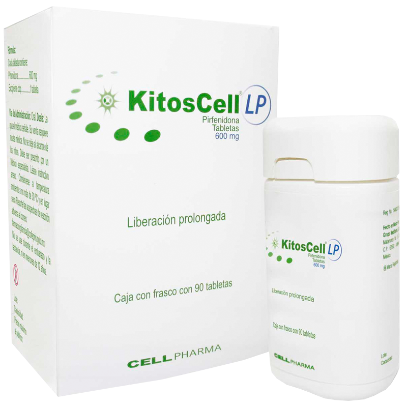 KITOSCELL LP 600 MG 90 TABLETAS LP
