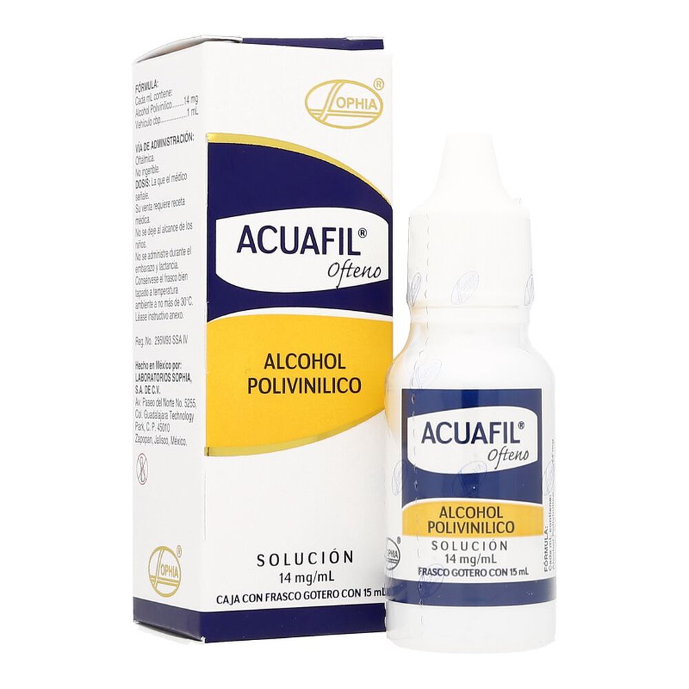 ACUAFIL OFTENO 14 mg / ml GOTAS - Farmacias DMM