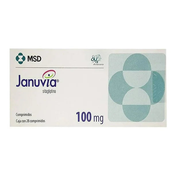 JANUVIA 100MG COMP C28 - Farmacias DMM
