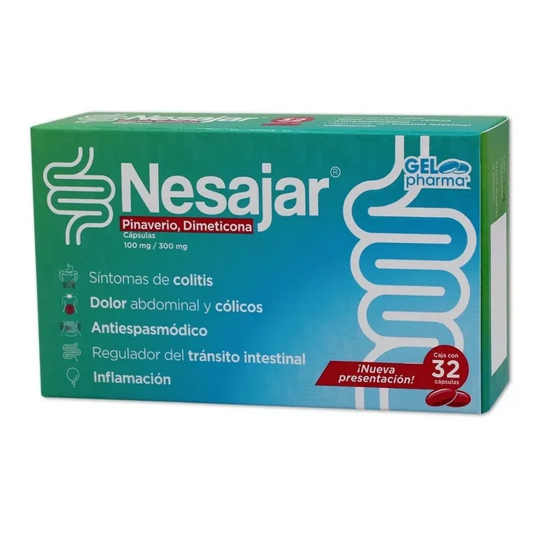 NESAJAR 100MG/300MG CAP C32 - Farmacias DMM