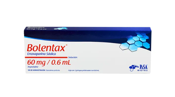 BOLENTAX 60 MG / 0.6 ML SOLUCION INYECTABLE 2 JERINGAS