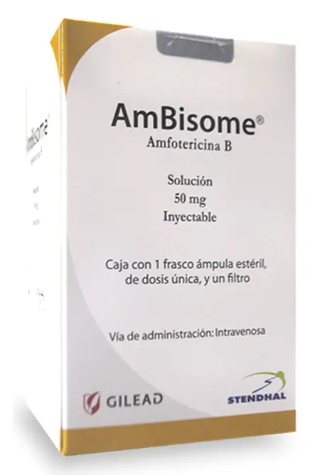 AMBISOME 50 MG SOLUCION INYECTABLE FA