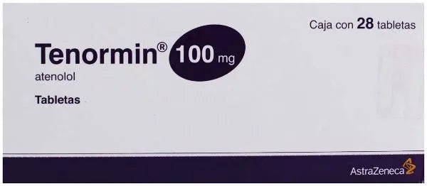 TENORMIN 100 mg 28 TABL. - Farmacias DMM