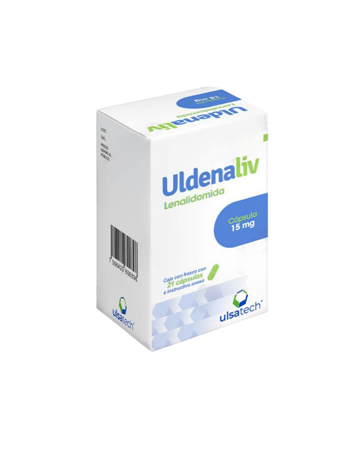ULDENALIV 15 MG 21 CAPS - Farmacias DMM