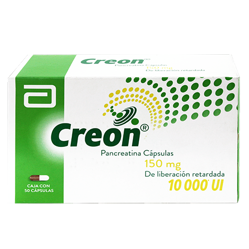 CREON 150 MG 50 CAPSULAS - Farmacias DMM
