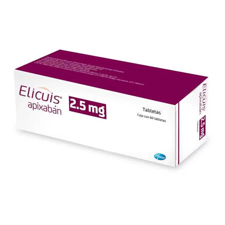 ELICUIS 2.5 mg 60 TABL.