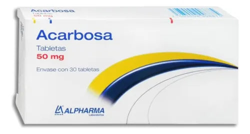 ACARBOSA 50 mg 30 TABL. - Farmacias DMM