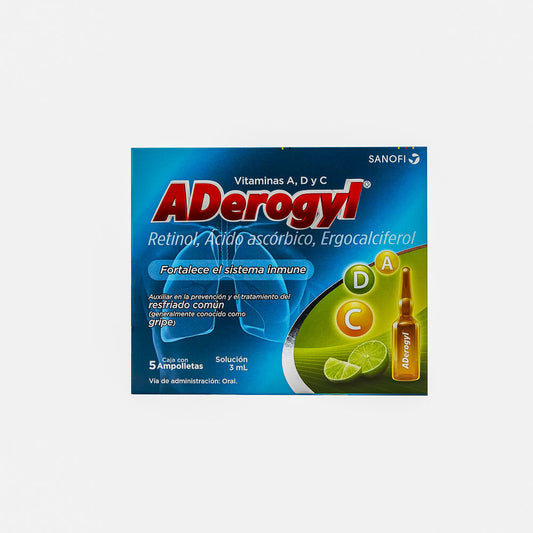 ADEROGYL 5 AMP 3 ml