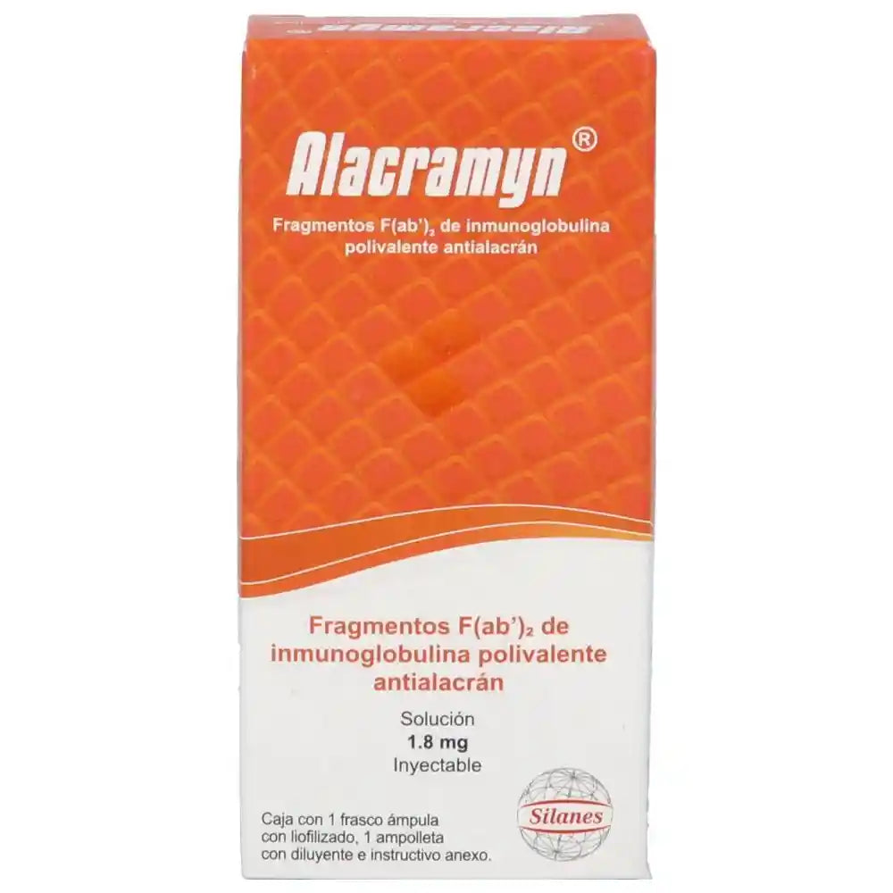 ALACRAMYN 1.8 MG SOL. INYECTABLE 1 AMPULA
