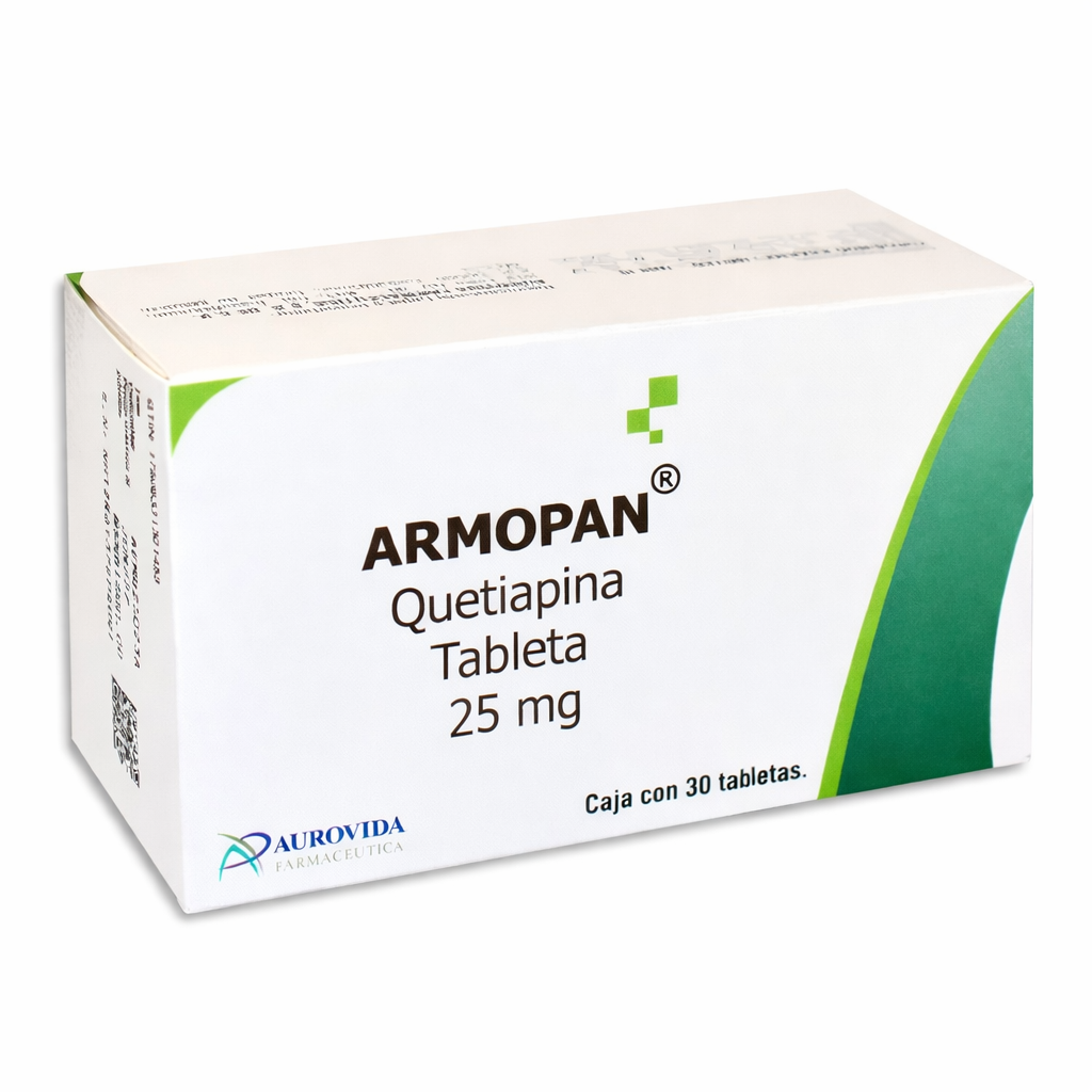 ARMOPAN 25 MG 30 TABLETAS - Farmacias DMM