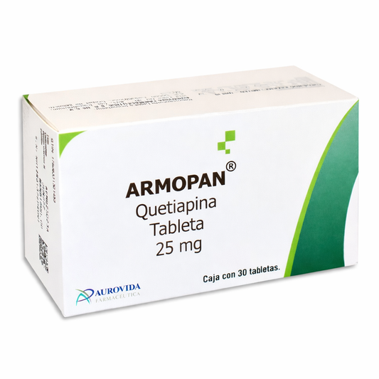 ARMOPAN 25 MG 30 TABLETAS - Farmacias DMM