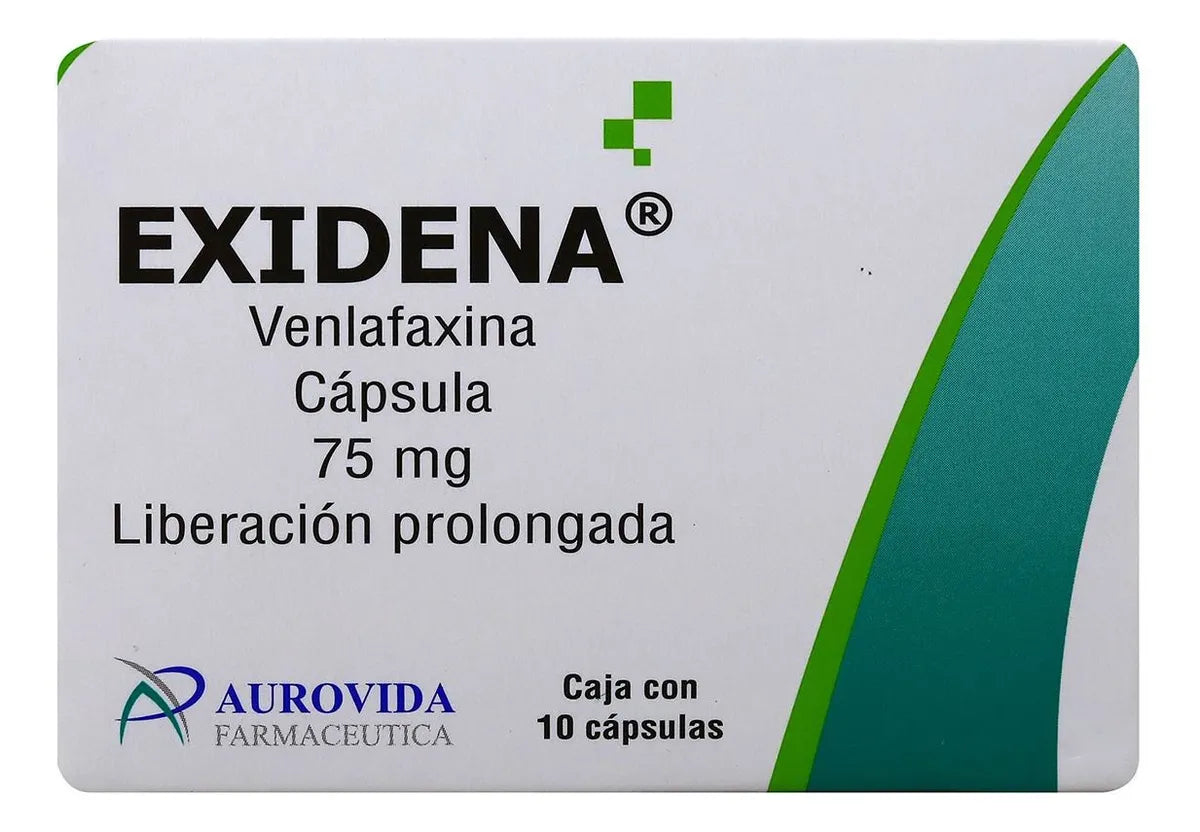 EXIDENA 75 mg 10 CAPS - Farmacias DMM