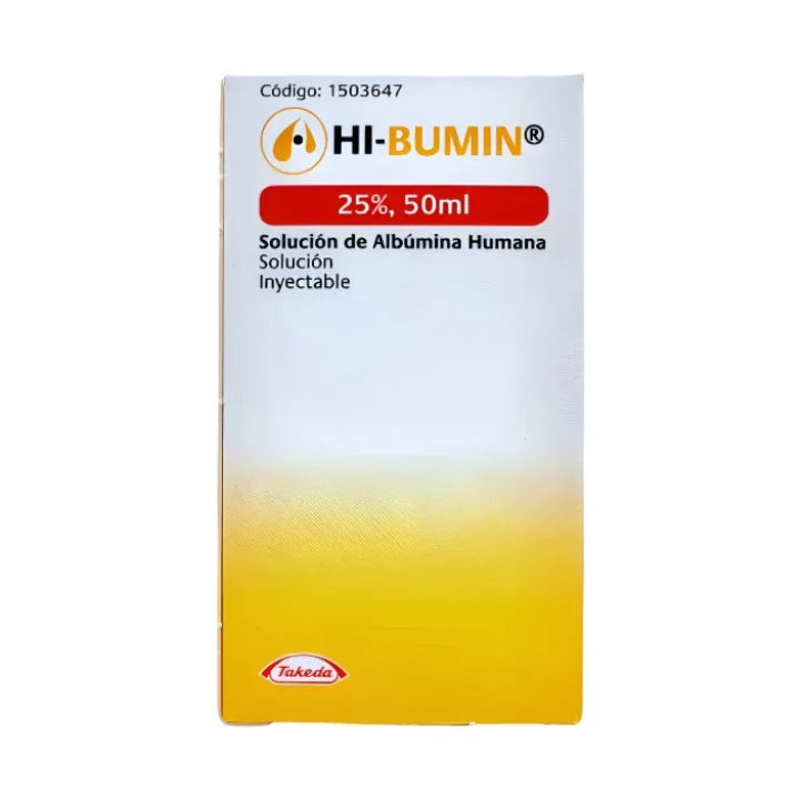 HI-BUMIN 25% SOLUCION INYECTABLE 50 ML