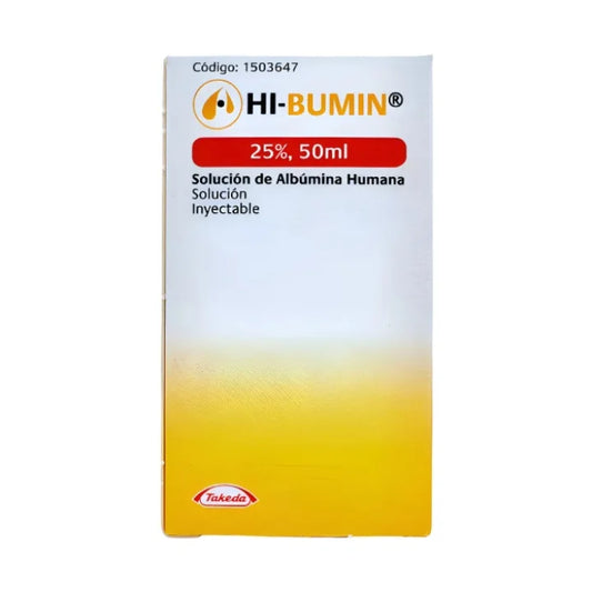 HI-BUMIN 25% SOLUCION INYECTABLE 50 ML