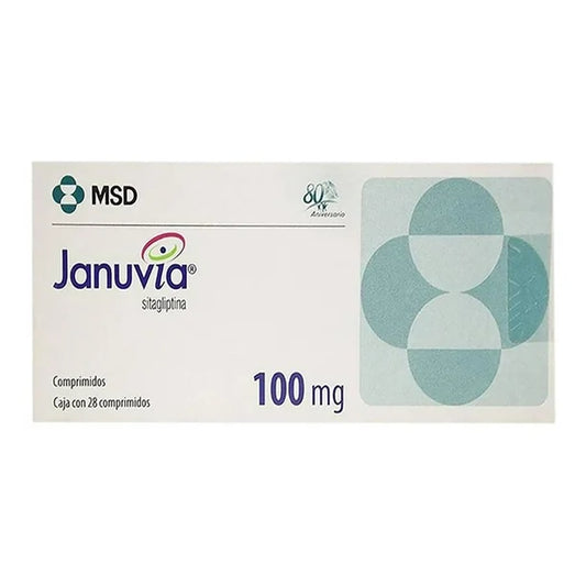 JANUVIA 100MG COMP C28 - Farmacias DMM