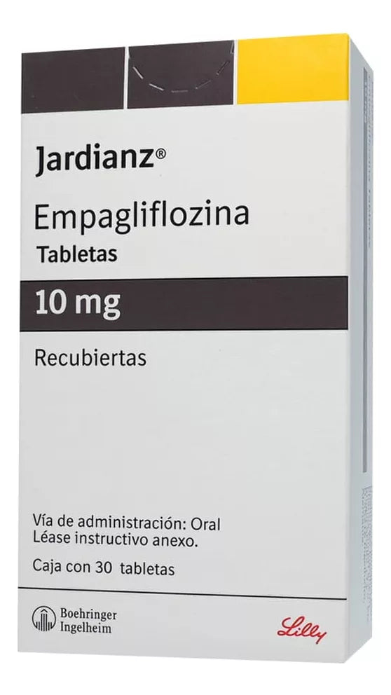 JARDIANZ 10 mg 30 TABL. - Farmacias DMM