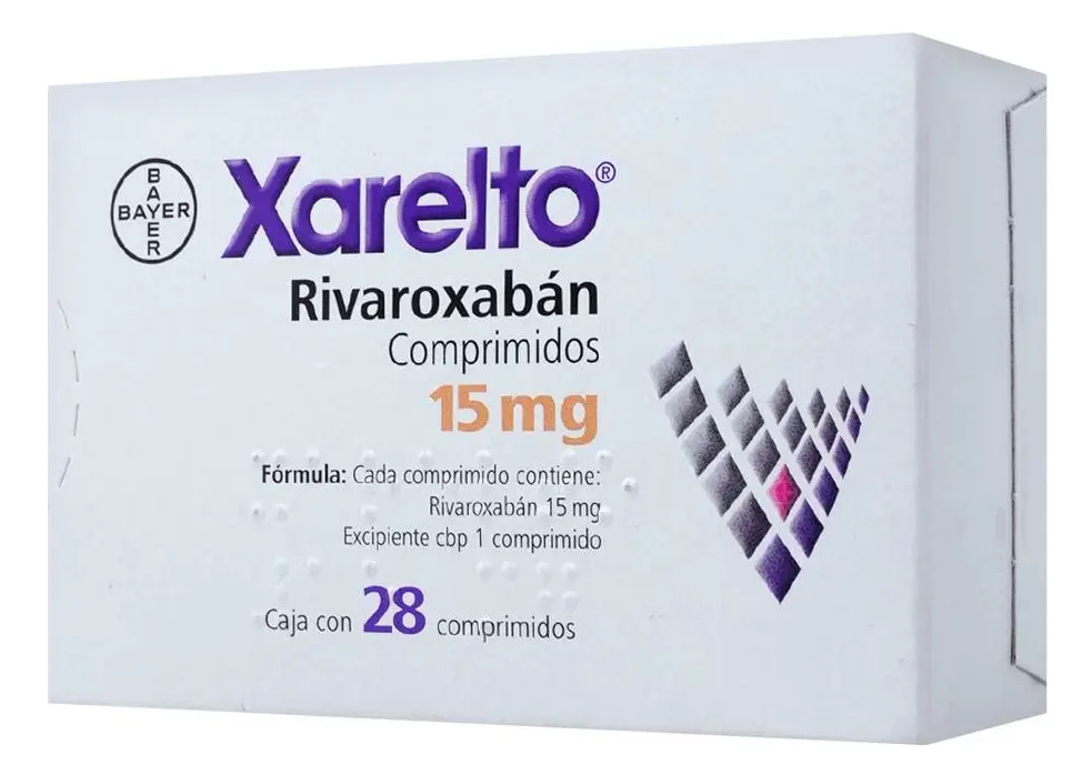 XARELTO 15 MG 28 TABLETAS - Farmacias DMM