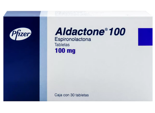 ALDACTONE 100MG 30 TABLETAS - Farmacias DMM