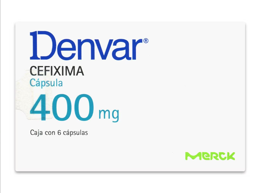 DENVAR 400MG 6 CAPSULAS - Farmacias DMM