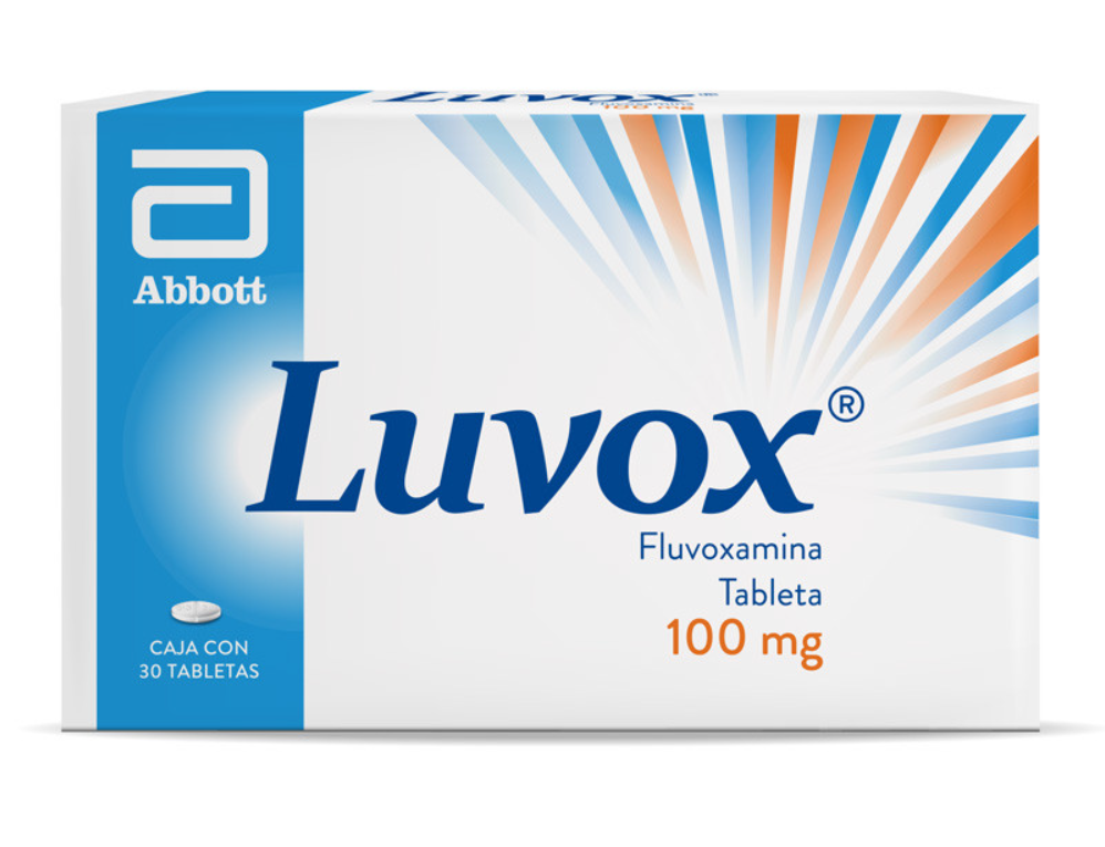 LUVOX 100 MG 30 TABLETAS - Farmacias DMM