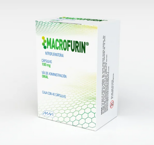 MACROFURIN 100 MG 40 CAPSULAS