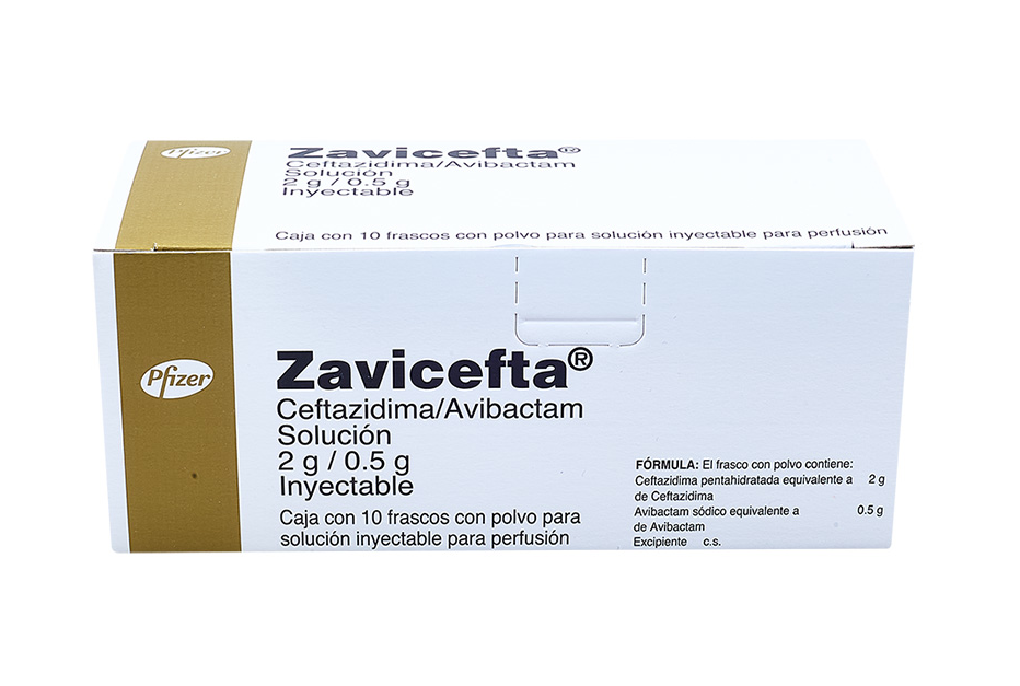 ZAVICEFTA 2 G/ 0.5 G SOLUCION INYECTABLE 10 FRASCOS