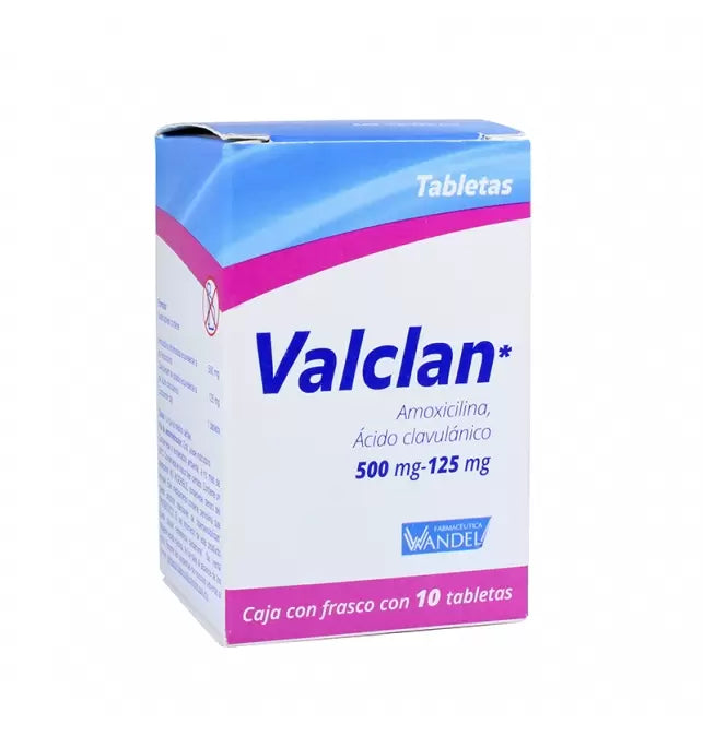 VALCLAN 500 mg/125 mg 10 TAB