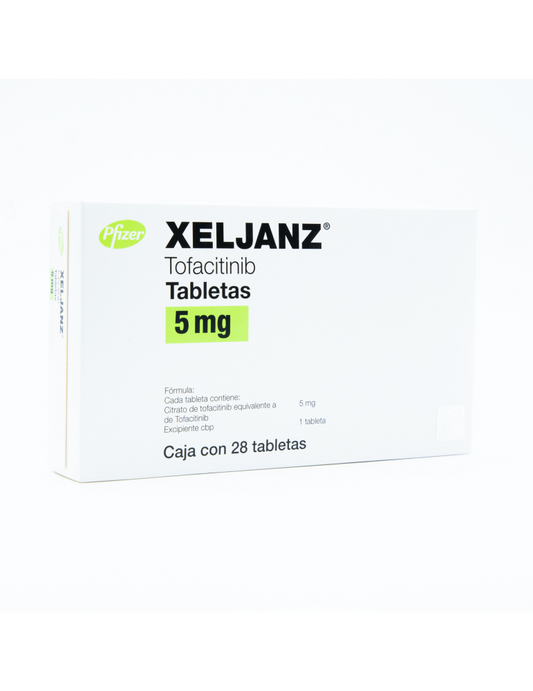 XELJANZ 5 mg 28 TABL. - Farmacias DMM