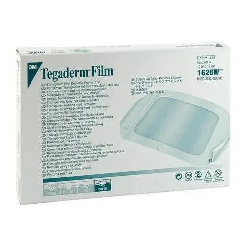 TEGADERM FILM 10 CM X 12 CM 50 PIEZAS - Farmacias DMM